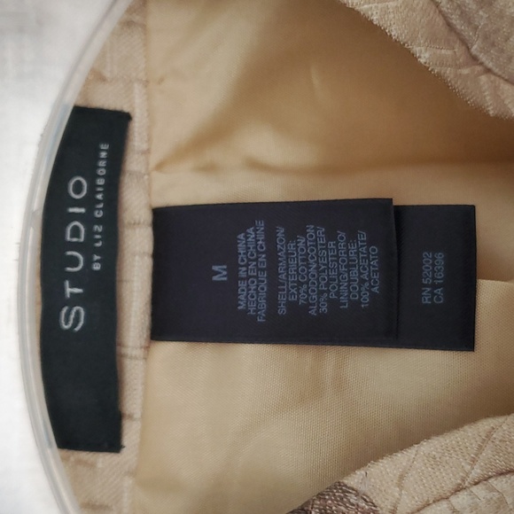 Studio By Liz Claiborne Blazer Jacket - Picture 3 of 5